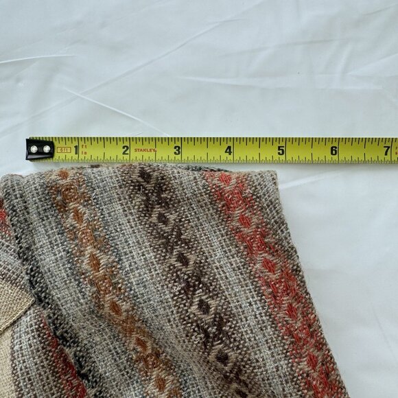 Rare Vintage Women Cooyah Boho Vest Wood Buttons Jamaican Approximately Small - Picture 4 of 12